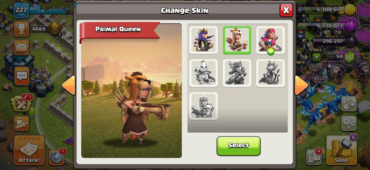 TH 13 Almost max Level 227 clash account | 4 Max Heroes | 2 skin | Max ...