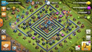 TH 13 near Max | Level 225 | Almost max walls | 4 max Heroes | 6 workers | buy coc account