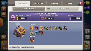 TH 13 near Max | Level 225 | Almost max walls | 4 max Heroes | 6 workers | buy coc account