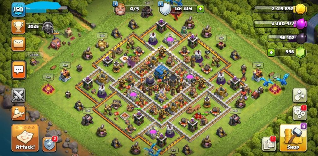 clash of clans account for sale